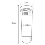 CILINDRO FRAISE AZUL (T 227 - PLÁSTICO) - Imagen 2