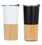 TERMO TAKE NEGRO (T 229 - ACERO INOXIDABLE-BAMBÚ) - Imagen 7