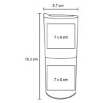 TERMO TAKE NEGRO (T 229 - ACERO INOXIDABLE-BAMBÚ) - Imagen 2
