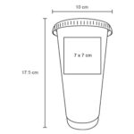 VASO TRITON AZUL (T 217 - POLIPROPILENO) - Imagen 2