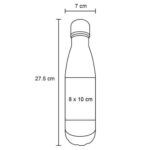 TERMO DAM BLANCO (T 233 - ACERO INOXIDABLE-CORCHO) - Imagen 2