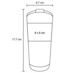 TERMO GAGA ROSA (T 234 - ACERO INOXIDABLE-CORCHO) - Imagen 5