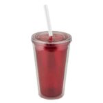 VASO TROPICAL ROJO (T 48T - POLIESTIRENO) - Imagen 4