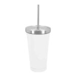 VASO LATTE BLANCO (T 73 - ACERO INOXIDABLE)