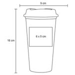 VASO SIRENA AMARILLO (T 173 - POLIPROPILENO) - Imagen 2