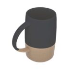 TAZA TERRACOTA NEGRO (HO 133 - CERÁMICA)