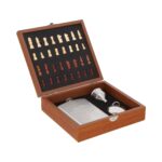 SET GAMBITO MADERA (HO 132 - ACERO INOXIDABLE - MADERA)