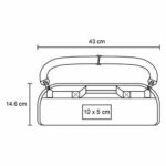 SET BRUNOISE NEGRO (HO 134 - MADERA - METAL) - Imagen 2