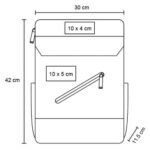 MOCHILA COVE NEGRO (BL 184 - POLIÉSTER) - Imagen 2