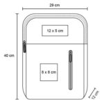 MOCHILA SAJONIA OXFORD (BL 185 - POLIÉSTER) - Imagen 2