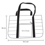 BOLSA UNIK NEGRO (BL 124 - NYLON) - Imagen 4