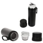 TERMO MAKAU NEGRO (T 164 - ACERO INOXIDABLE - PLÁSTICO) - Imagen 4