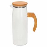 JARRA FRUIT TRANSPARENTE (HO 065 - VIDRIO - BAMBÚ)