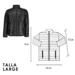 CHAMARRA ARONA AZUL-LARGE (CH 002 - NYLON) - Imagen 7