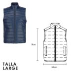 CHALECO CHARGER AZUL-LARGE (CH 003 - NYLON)