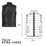 CHALECO CHARGER NEGRO-XL (CH 003 - NYLON)