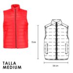 CHALECO CHARGER ROJO-XL (CH 003 - NYLON) - Imagen 5