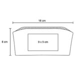 COSMETIQUERA ODI CAFE (CP 086 - GAMUZA) - Imagen 2