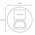 DESTAPADOR GOL BLANCO (HO 069 - PLÁSTICO - METAL) - Imagen 2