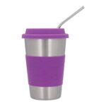 VASO FRAPPE NARANJA (T 168 - ACERO INOXIDABLE - SILICÓN) - Imagen 5