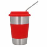 VASO FRAPPE NARANJA (T 168 - ACERO INOXIDABLE - SILICÓN) - Imagen 7