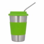VASO FRAPPE NARANJA (T 168 - ACERO INOXIDABLE - SILICÓN) - Imagen 9