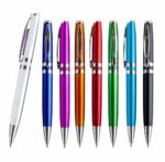 BOLÍGRAFO ZIBO AZUL CLARO (BP-5501C - PLÁSTICO) - Imagen 3