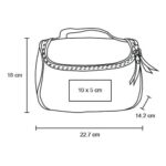 COSMETIQUERA HILARY ROSA (CP 084 - POLIURETANO) - Imagen 2