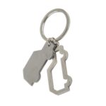 LLAVERO AUTO PLATA (MK 018 - METAL) - Imagen 3