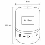 BOCINA NIRVANA NEGRO (SO 094 - PLÁSTICO) - Imagen 2