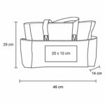 BOLSA ADANA NEGRO (BL 144 - POLIÉSTER) - Imagen 2