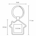 LLAVERO RUMAH MADERA (MK 034 - MADERA) - Imagen 2