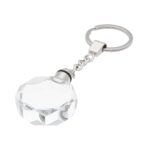 LLAVERO VIDRE TRANSPARENTE (MK 044 - METAL-ACRÍLICO)