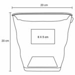 HIELERA EVIAN TRANSPARENTE (HO 093 - PLÁSTICO) - Imagen 2