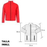 CHAMARRA ARONA ROJO-SMALL (CH 002 - NYLON)