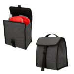 LONCHERA FLIP GRIS (LON 022 - POLIÉSTER) - Imagen 3