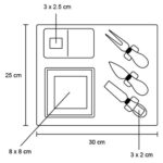 TABLA CHEESE BAMBU (HO 099 - BAMBÚ - ACERO INOXIDABLE) - Imagen 2