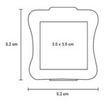 SOPORTE ZED BLANCO (SO 115 - PLÁSTICO) - Imagen 2