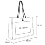 BOLSA XELHA UNICO (BL 094 - YUTE) - Imagen 4