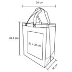 BOLSA ATLANTIS VINO (BL 092 - NON WOVEN) - Imagen 10