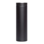 TERMO PUSH NEGRO (T 201 - ACERO INOXIDABLE)