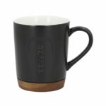 TAZA AVELLANEDA NEGRO (HO 102 - MADERA - CERÁMICA)