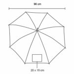 PARAGUAS RAIN AZUL (PM 02 - POLIÉSTER) - Imagen 10