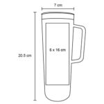 TERMO KING NEGRO (T 138 - ACERO INOXIDABLE) - Imagen 2