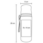 TERMO BAZUCA PLATA (T 140 - ACERO INOXIDABLE) - Imagen 2