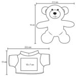 OSO BALOO BLANCO (TL 032 - FELPA) - Imagen 2