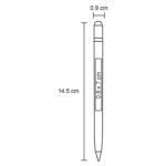 BOLÍGRAFO FRANK BLANCO (EP-21036 - METAL) - Imagen 7