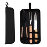 SET BISTRO NEGRO (HO 074 - ACERO INOXIDABLE - POLIÉSTER) - Imagen 3