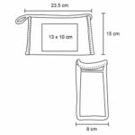 COSMETIQUERA SECRET AZUL (CP 063 - POLIURETANO) - Imagen 2