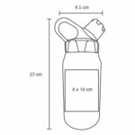 TERMO CAMARO NEGRO (T 188 - ACERO INOXIDABLE - PLÁSTICO) - Imagen 11